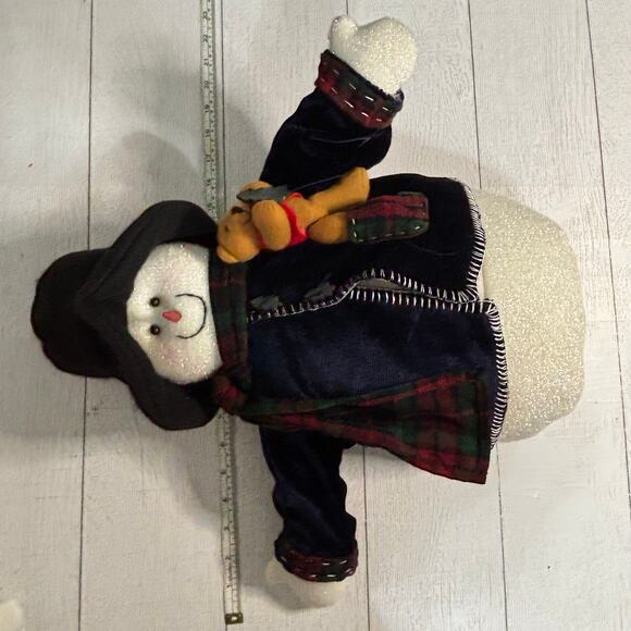 Snowman Weighted Shelf Sitter or Doorstopper - Picture 10 of 10